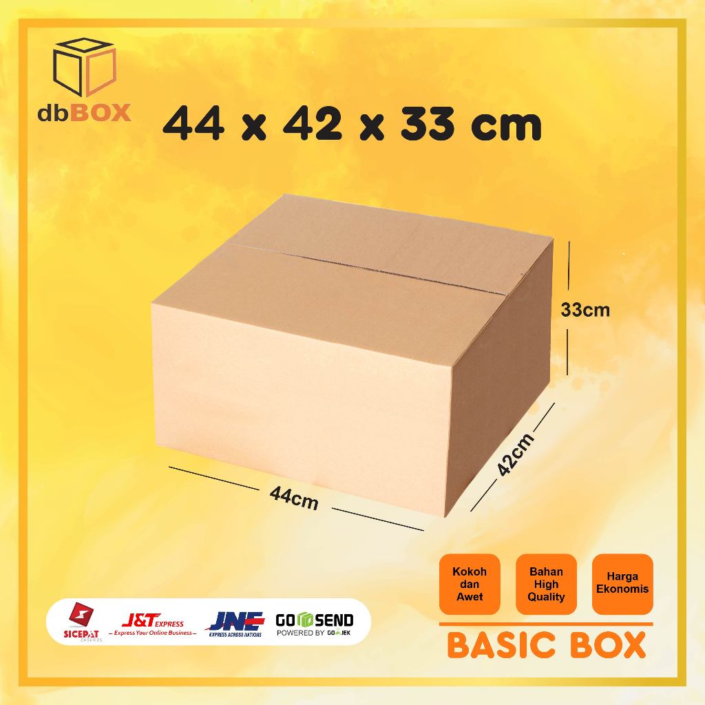 

BOX KARDUS 44x42x33 cm DUS PACKING