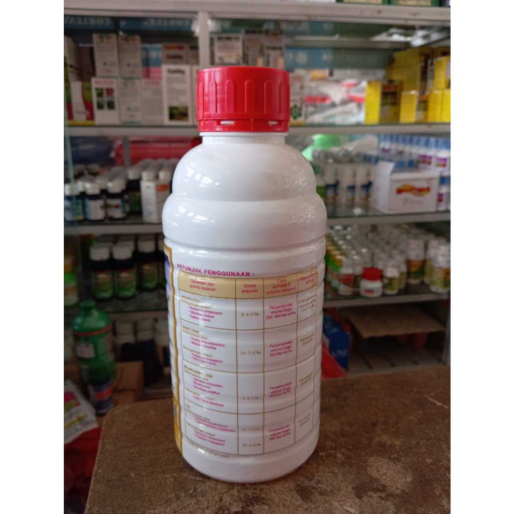Herbisisa Rambo Gold 1 Liter Racun Rumput Obat Pembasmi Gulma Liar