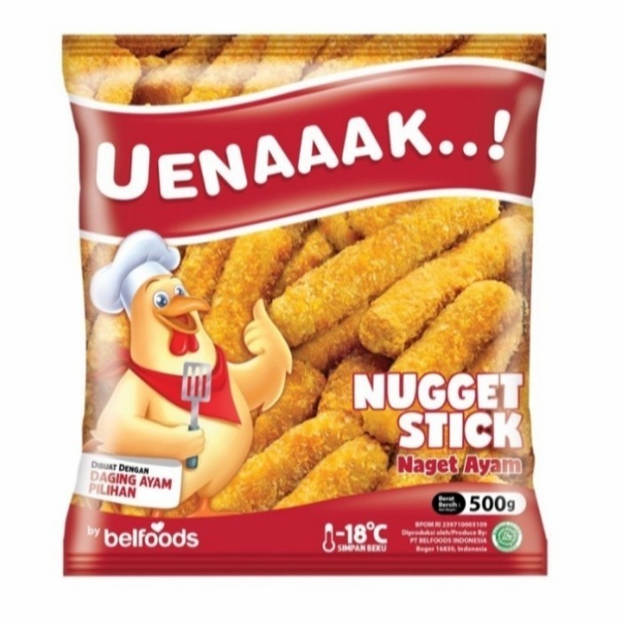 

Nugget Belfoods Uenaaak | Chicken Nugget Uenaaak 500gr Stick Nugget Belfoods