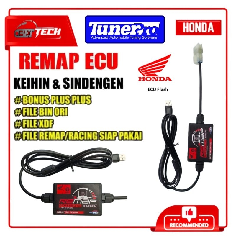 Alat remap ECU Honda shindengen Keihin
