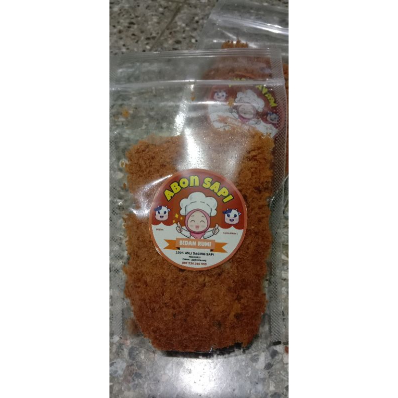 

BIDAN RUMI.Abon sapi