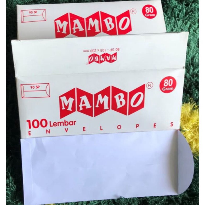 

KODE D72U Amplop Mambo 9 Buka Samping 8 gram