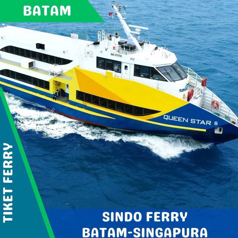 Tiket Ferry Batam Singapore/Singapore Batam PP - SINDO FERRY WNA