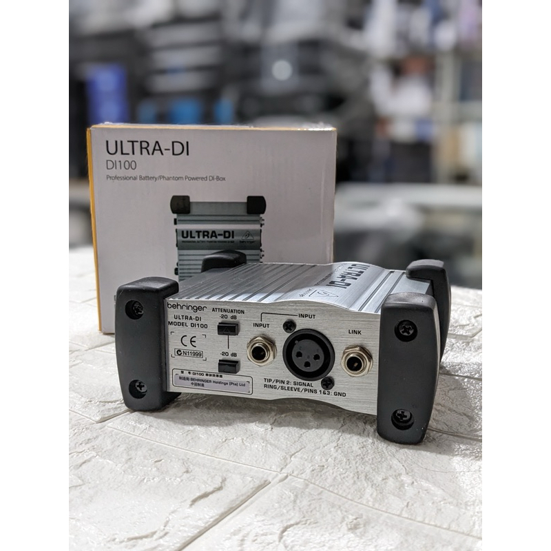 DIRECT BOX BEHRINGER ULTR DI-100 ULTRA DI 100 BEHRINGER