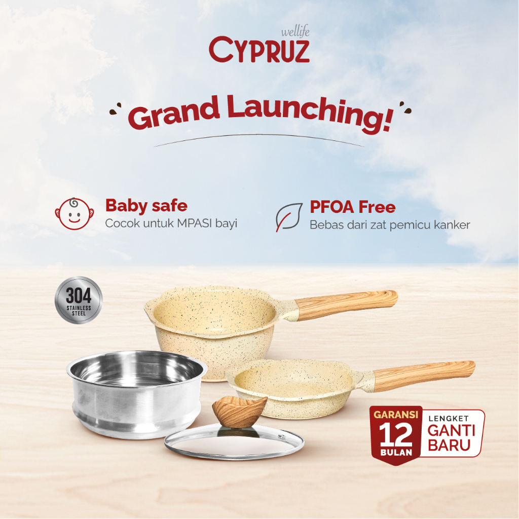 Cypruz Panci Set Baby Pan