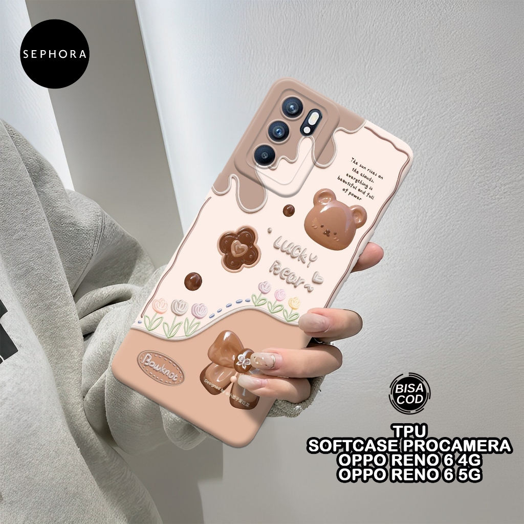 Softcase Oppo Reno 6 Terbaru - Fashion Case Lucu - Case Oppo Reno 6 - Case Pro Camera - Casing Oppo 