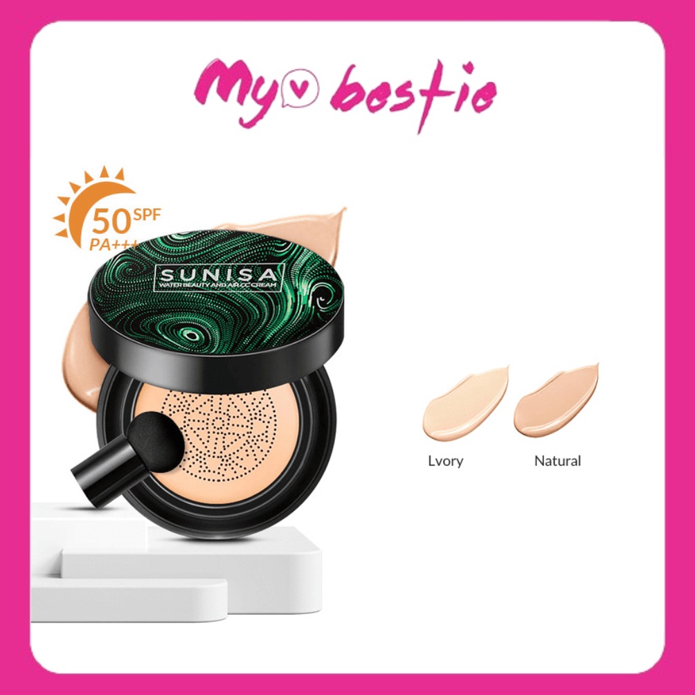 KODE O92A My Bestie Official BIOAQUA x Sunisa Air Cushion BB Cream 2gr  CC Cream  BB Cream  Cushion 