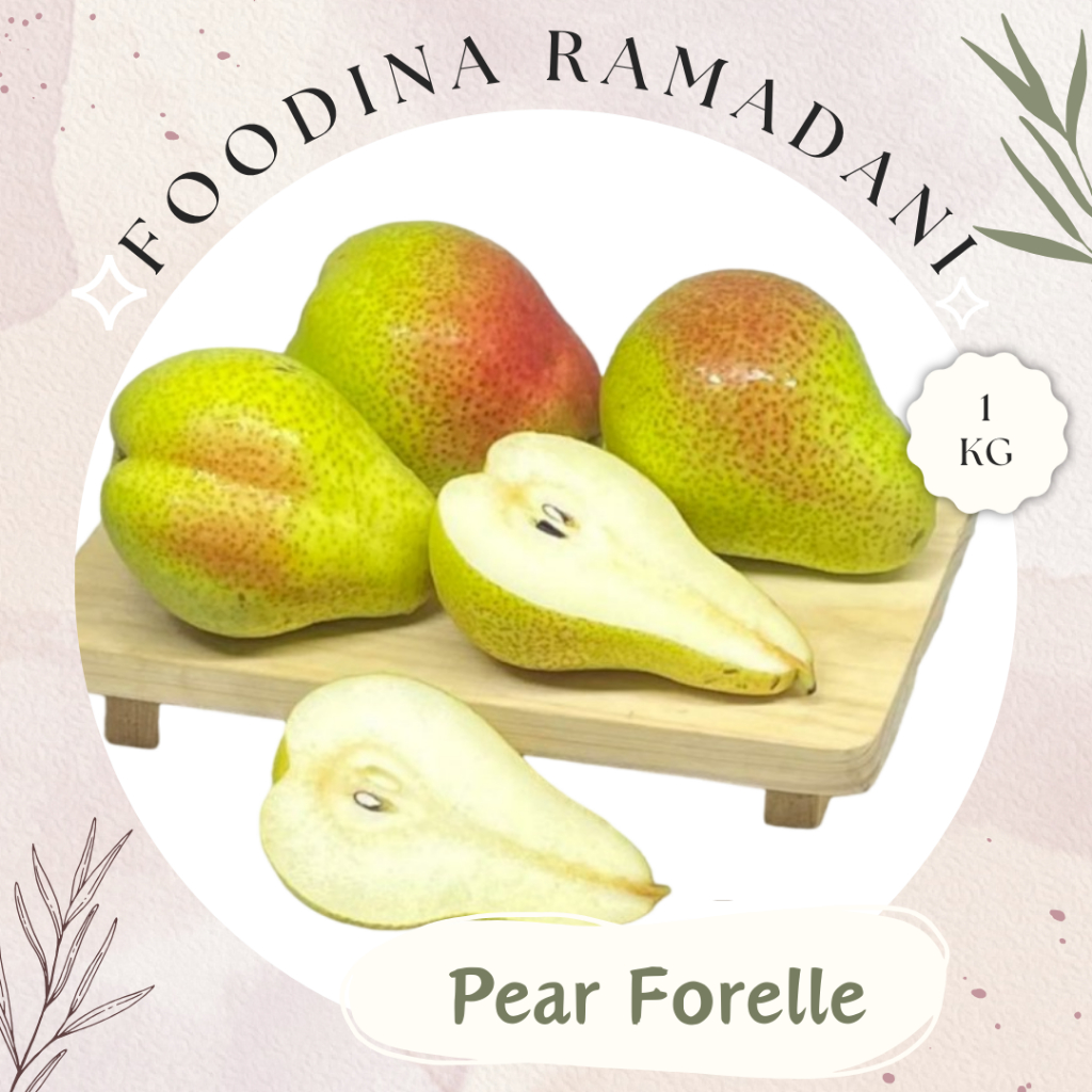 

BUAH PIR Pear Forelle Forella Import - Pear Fresh [ Berat 1.000gr ] Harga Per KG