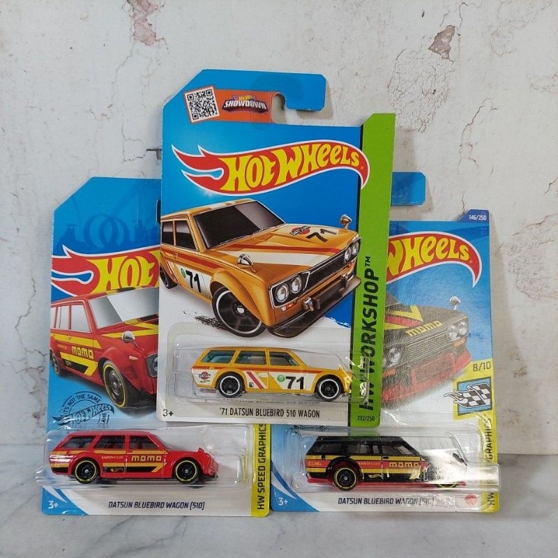 Hot Wheels Datsun Bluebird Wagon 510 Wagon
