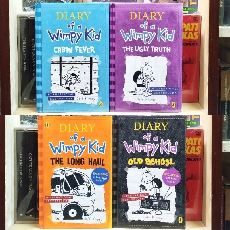 Diary of a Wimpy Kid Jeff Kinney - Puffin Books Hardcover