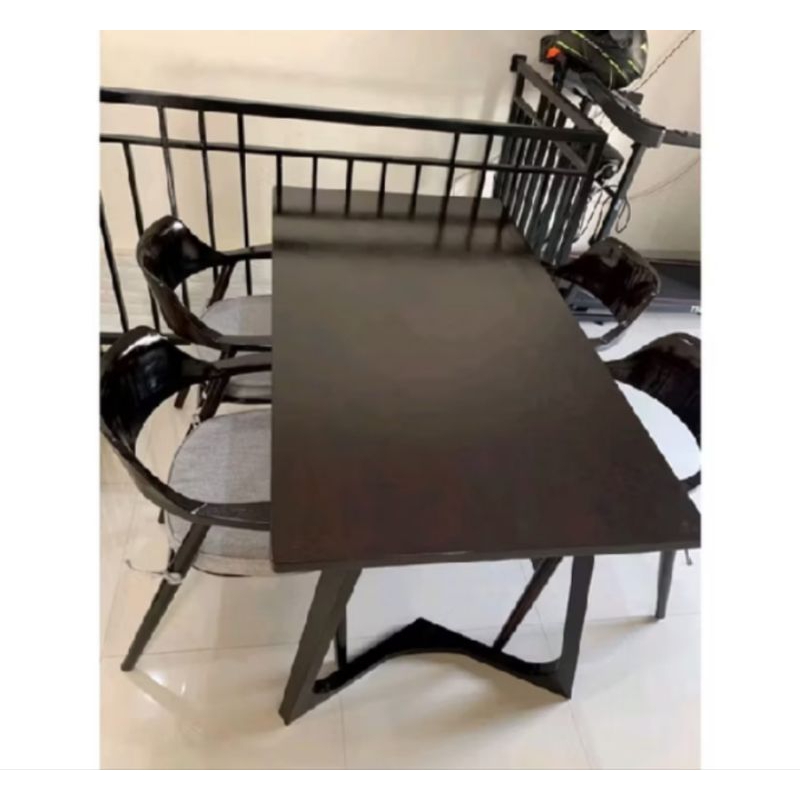 SET MEJA MAKAN HEROSHIMA SET MEJA MAKAN SET MEJA MAKAN MINIMALIS SET MEJA MAKAN KAYU JATI