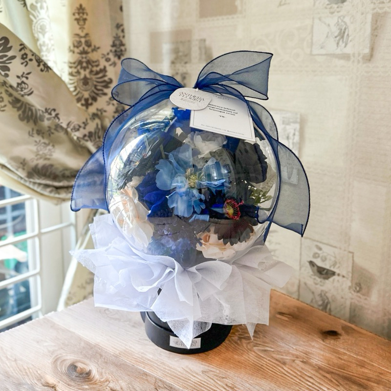 BLOOMING ACRYLIC - Buket Bobo Balon Akrilik | Buket Bunga Wisuda | Flower Bloombox | Flower Bouquet