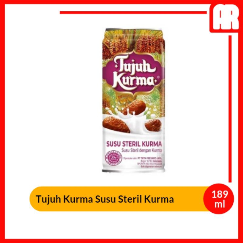 

Tujuh Kurma Susu Steril Kurma 189ml | AR Ostore