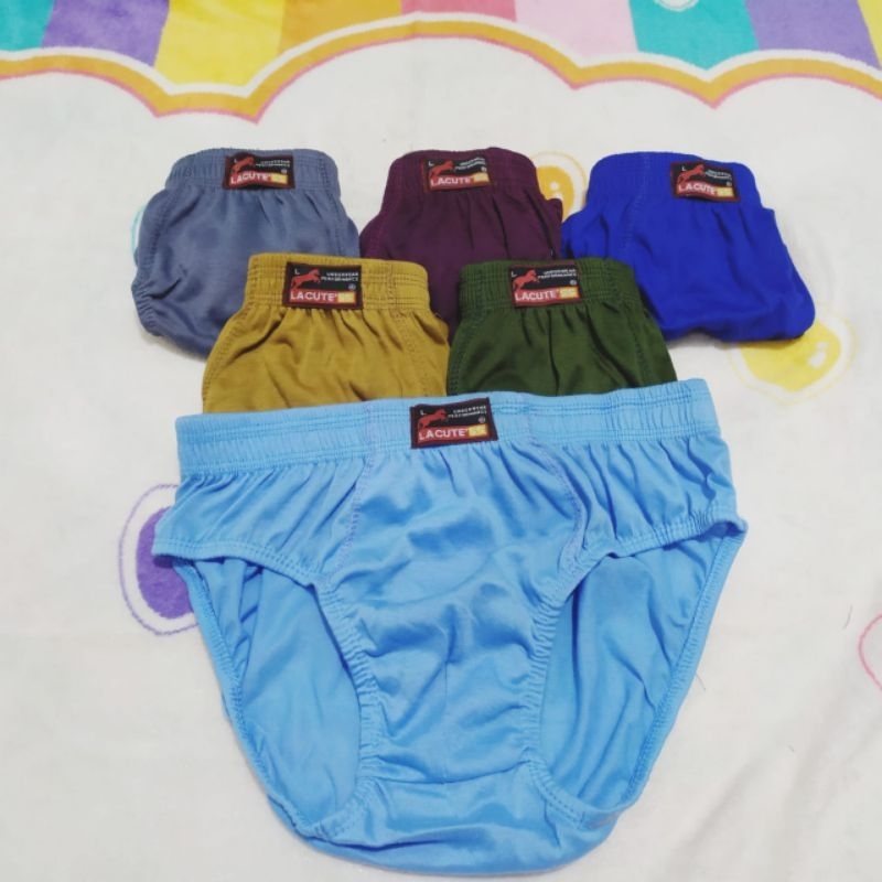 Promo 6Pcs Sempak Celana Dalam Pria Grosir / CD Cowok / Cd Pria / Cd Pria Dewasa / Boxer Pria / Cd M