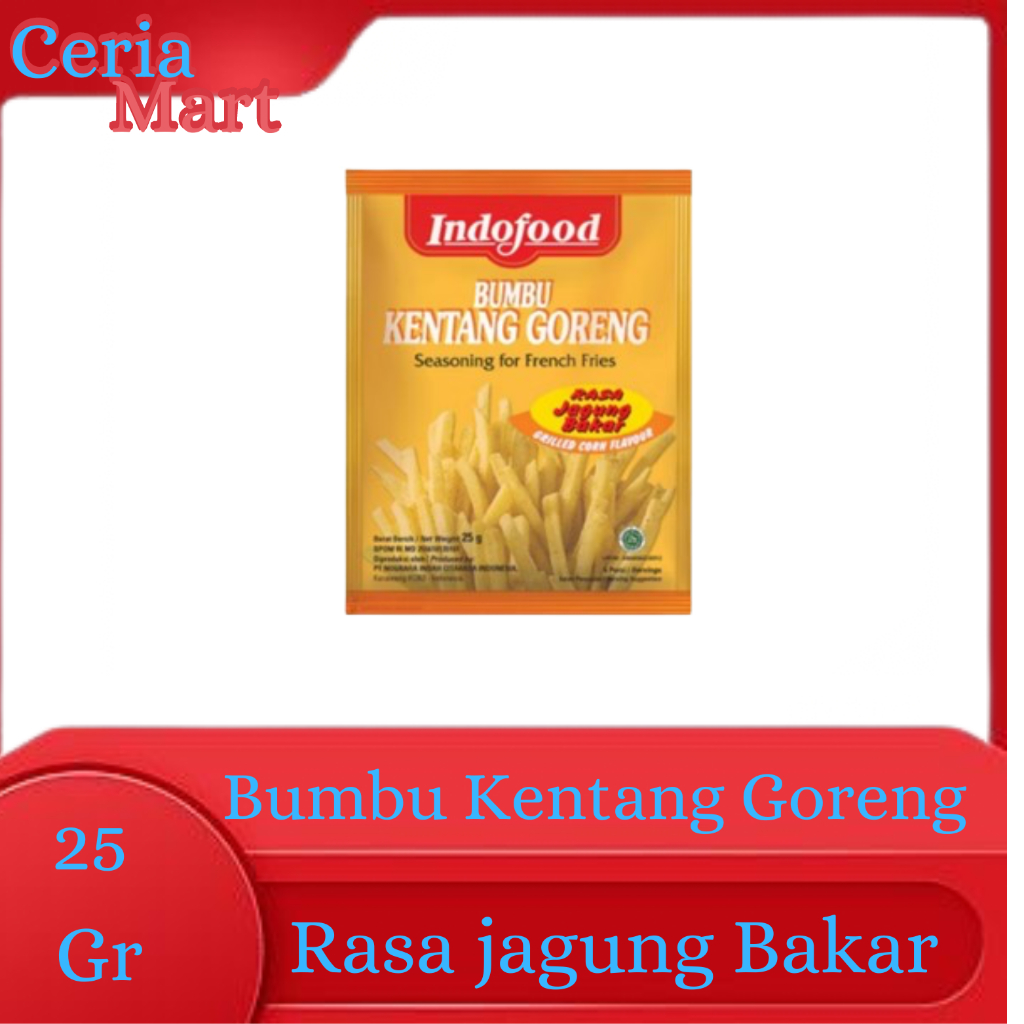 

INDOFOOD BUMBU KENTANG GORENG RASA JAGUNG BAKAR