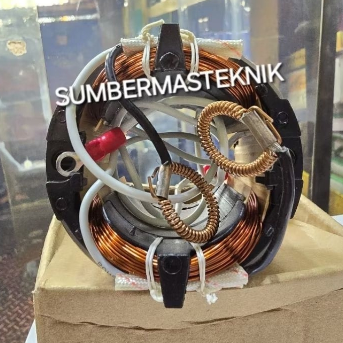 STATOR MT580 MT583 MAKTEC BANTALAN RUMAH ANGKER MESIN GERGAJI POTONG KAYU 7" MAKTEC MT 580 MT 583 LA