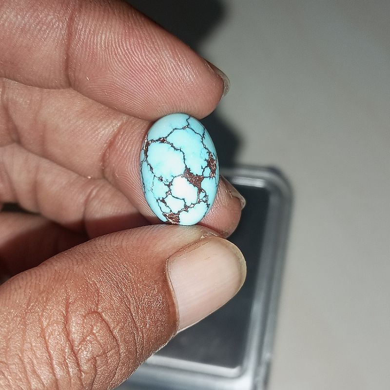 Batu Permata Asli Pirus Mesir Garansi Original