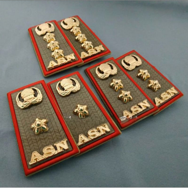 PANGKAT ASN GOL 3D 4A 4B LUXURY