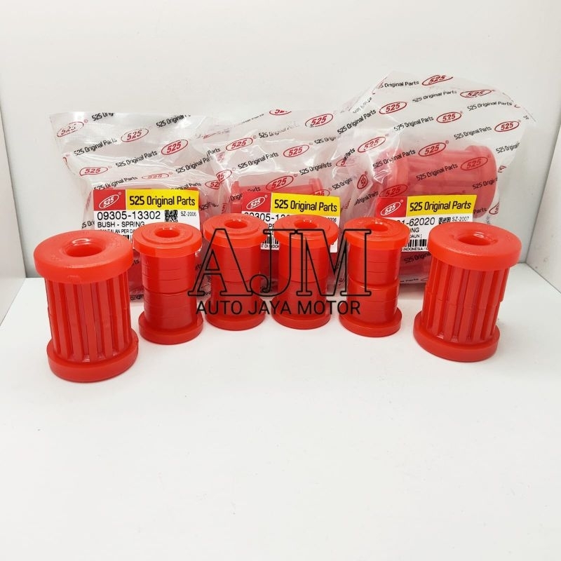 1 Set Karet Bosh Per Karet Bushing Anting Per Daun Depan Belakang Carry 1.0 ST100 12Pcs