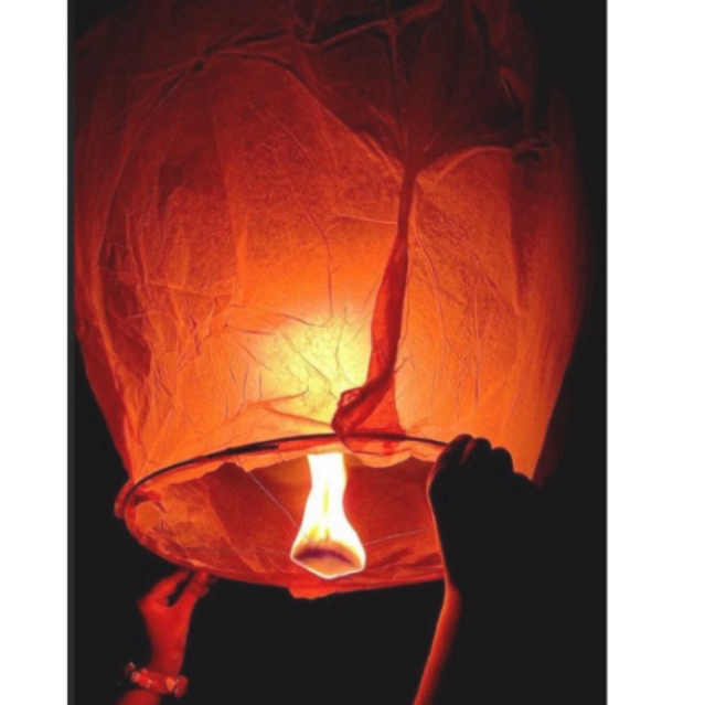 Lampion Terbang - Sky Lantern - Flying Lantern - Lentera Terbang Warna Warni  lampion terbang lampio