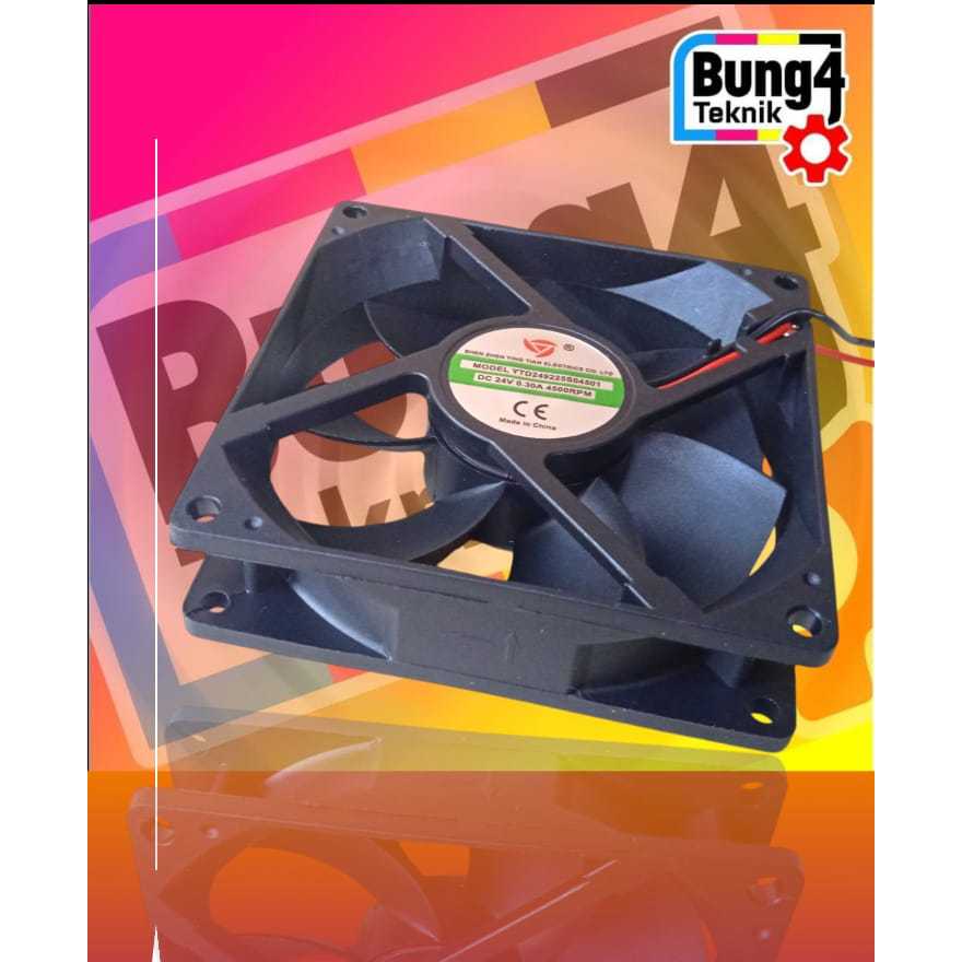 KIPAS HIGH SPEED 9x9 24V DC 0.30A 4500RPM