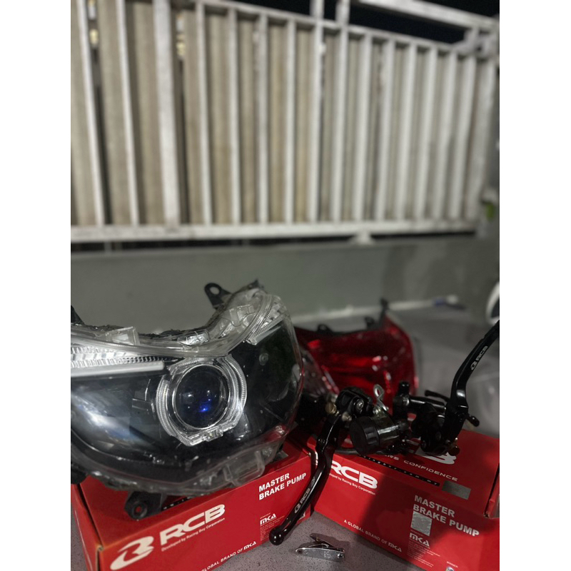 BILED AES WST GEN 2 + REFLEKTOR NMAX OLD