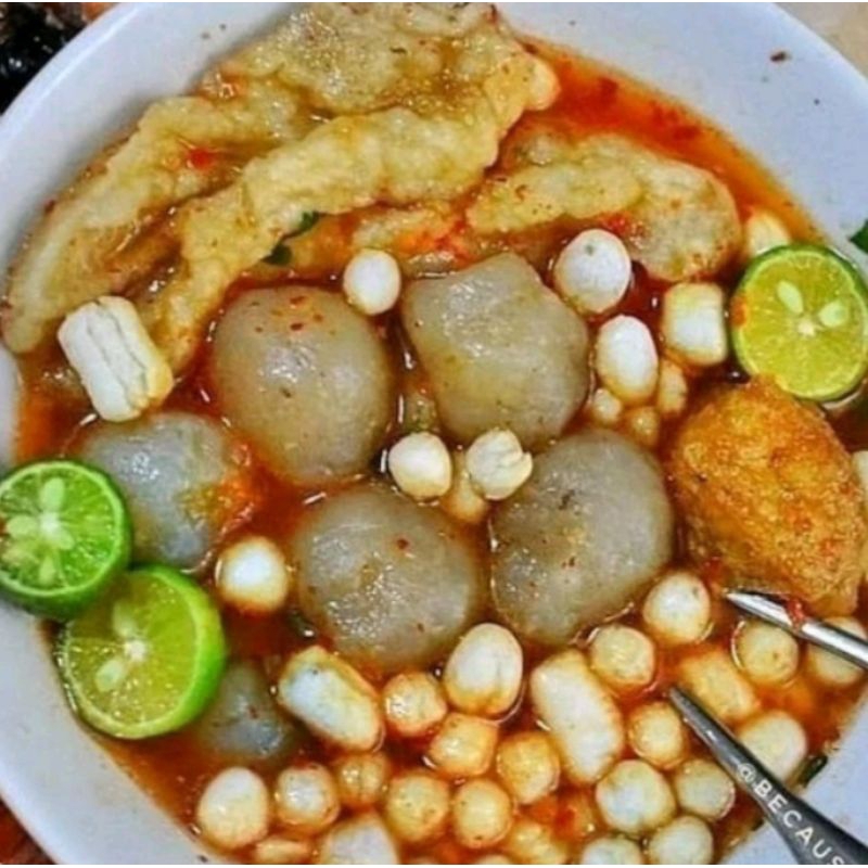 

Baso Aci Ori kuah Chili oil