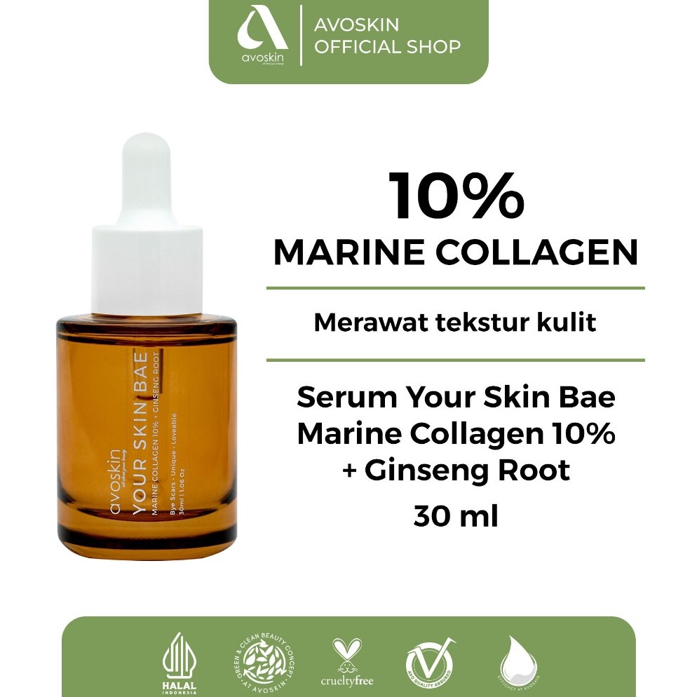 Serum Avoskin Your Skin Bae Marine Collagen 3mlMerawat Tekstur Kulit a V8P5