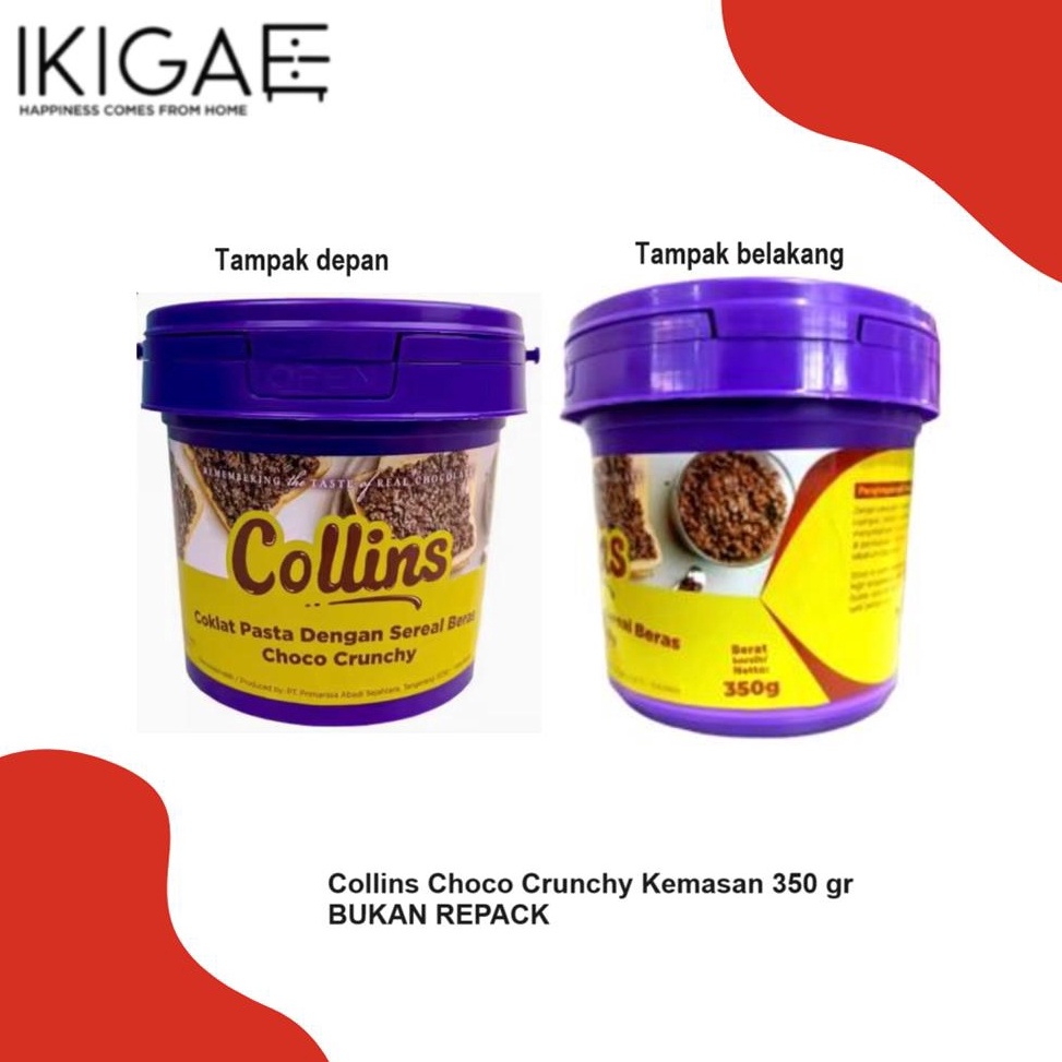

Terjangkau COLLINS CHOCO CRUNCHY 35 GR KEMASAN ASLI BUKAN REPACK