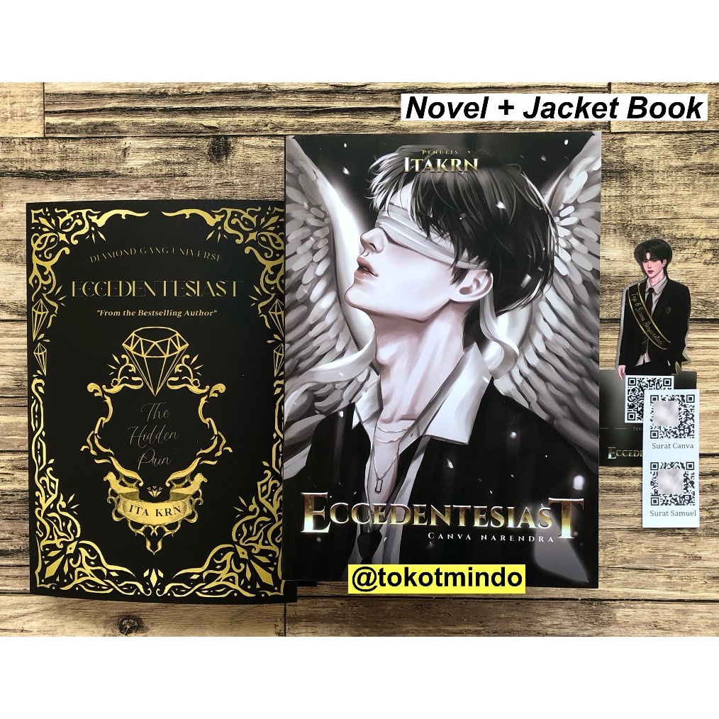 KODE Q65T ORIGINAL Novel ECCEDENTESIAST Itakrn  Bonus  Penerbit Akad  Diamond Gang