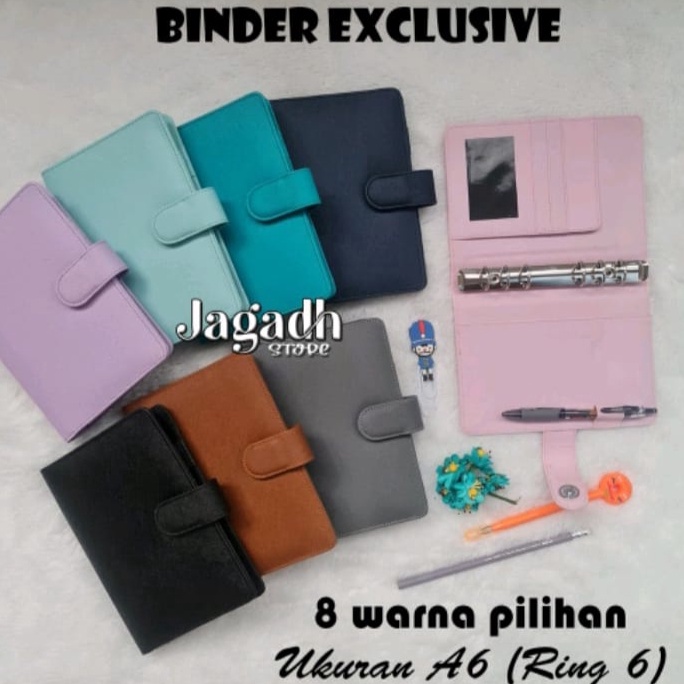

KODE M55W BINDER POLOS A66ring BAHAN EXCLUSIVE 13 WARNA PILIHAN Binder dompet keuangan