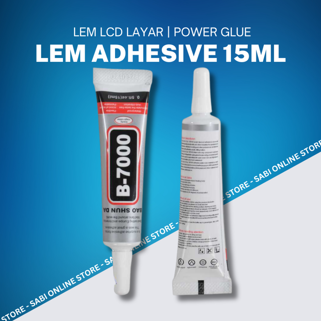 

LEM LAYAR LCD HP LAPTOP POWER GLUE STRONG ADHESIVE 15ML