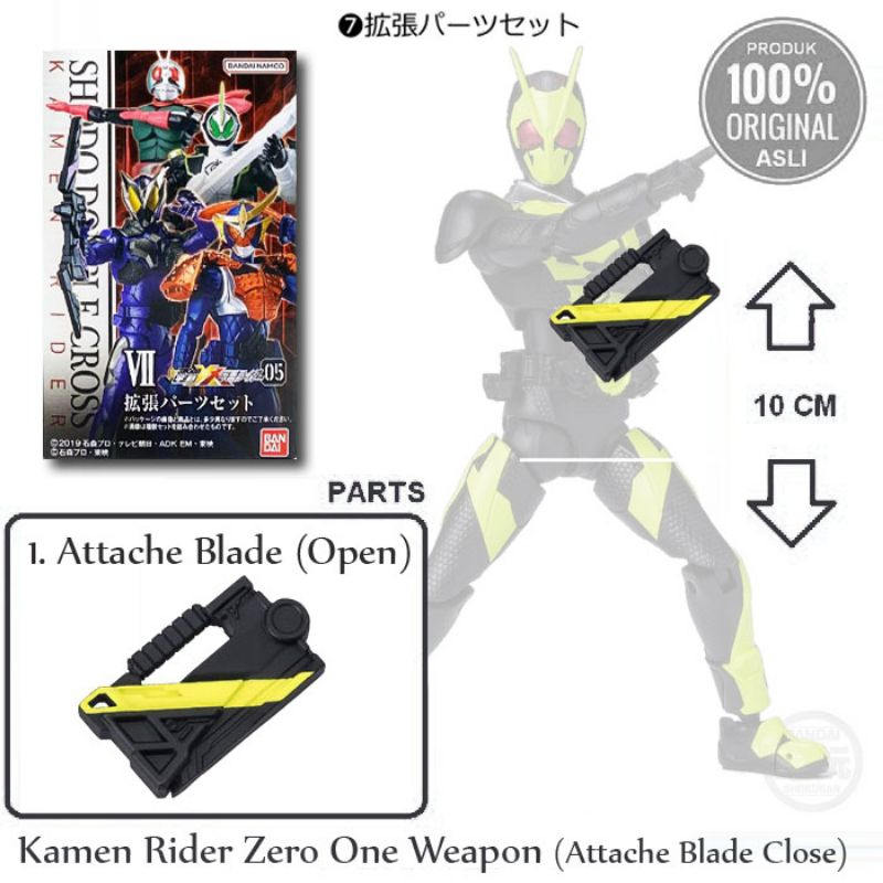 Expansion Part Shodo XX.5 - Kamen Rider Zero One (Weapon Attache Blade Close Mode)