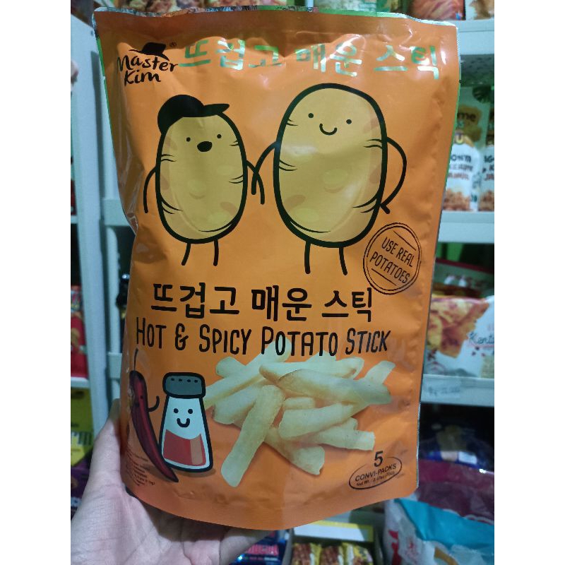 

MASTER KIM POTATO STICK HOT & SPICY (isi 5pcs)