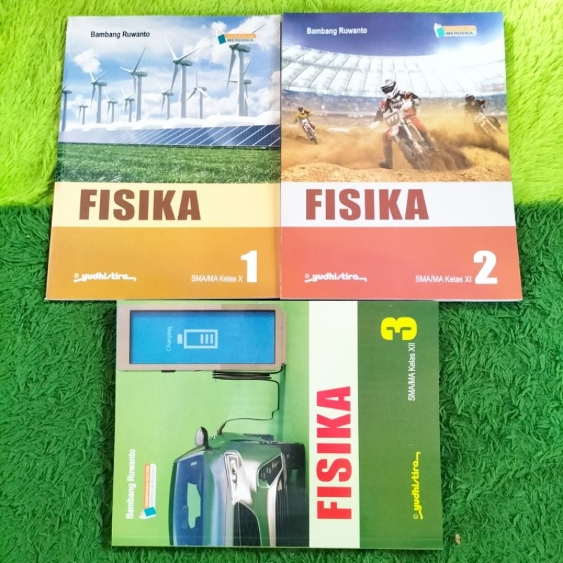 ORIGINAL BUKU FISIKA KELAS 10 11 12 SMA/MA KURIKULUM MERDEKA YUDISTIRA