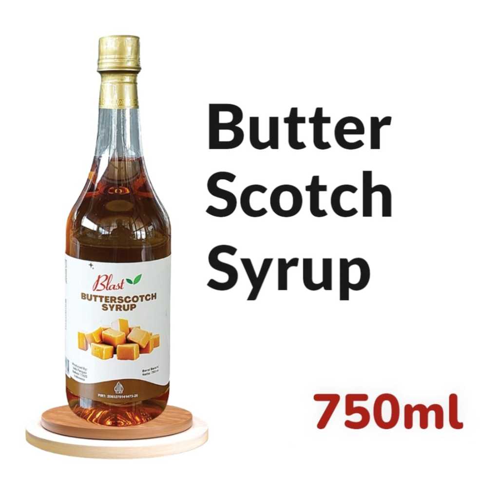 

Butterscotch Syrup 750 ml - Perasa Minuman - Drink Flavour Syrup