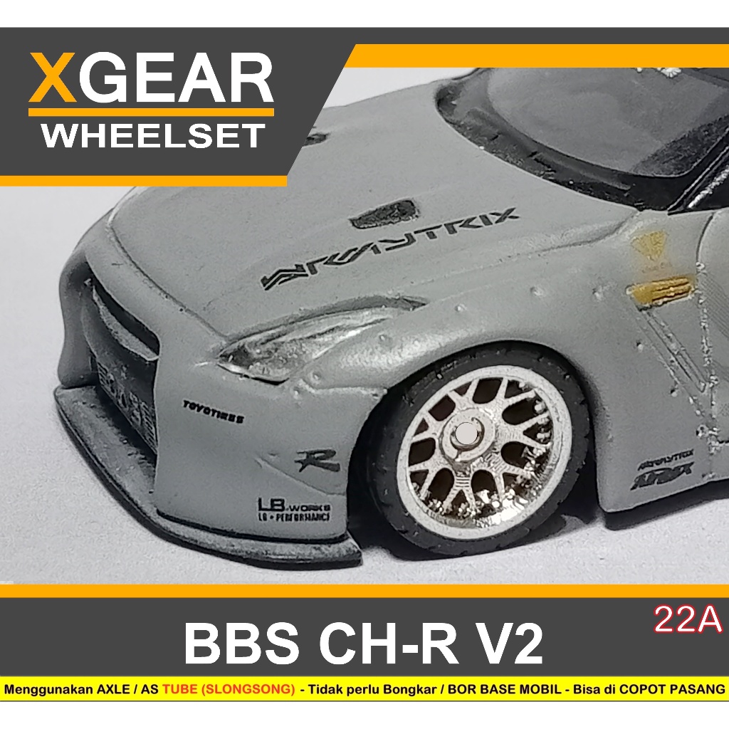 BBS CHR V2 22A XGEAR PREMIUM WHEELS 10mm TYREBOMB BONUS AS TUBE