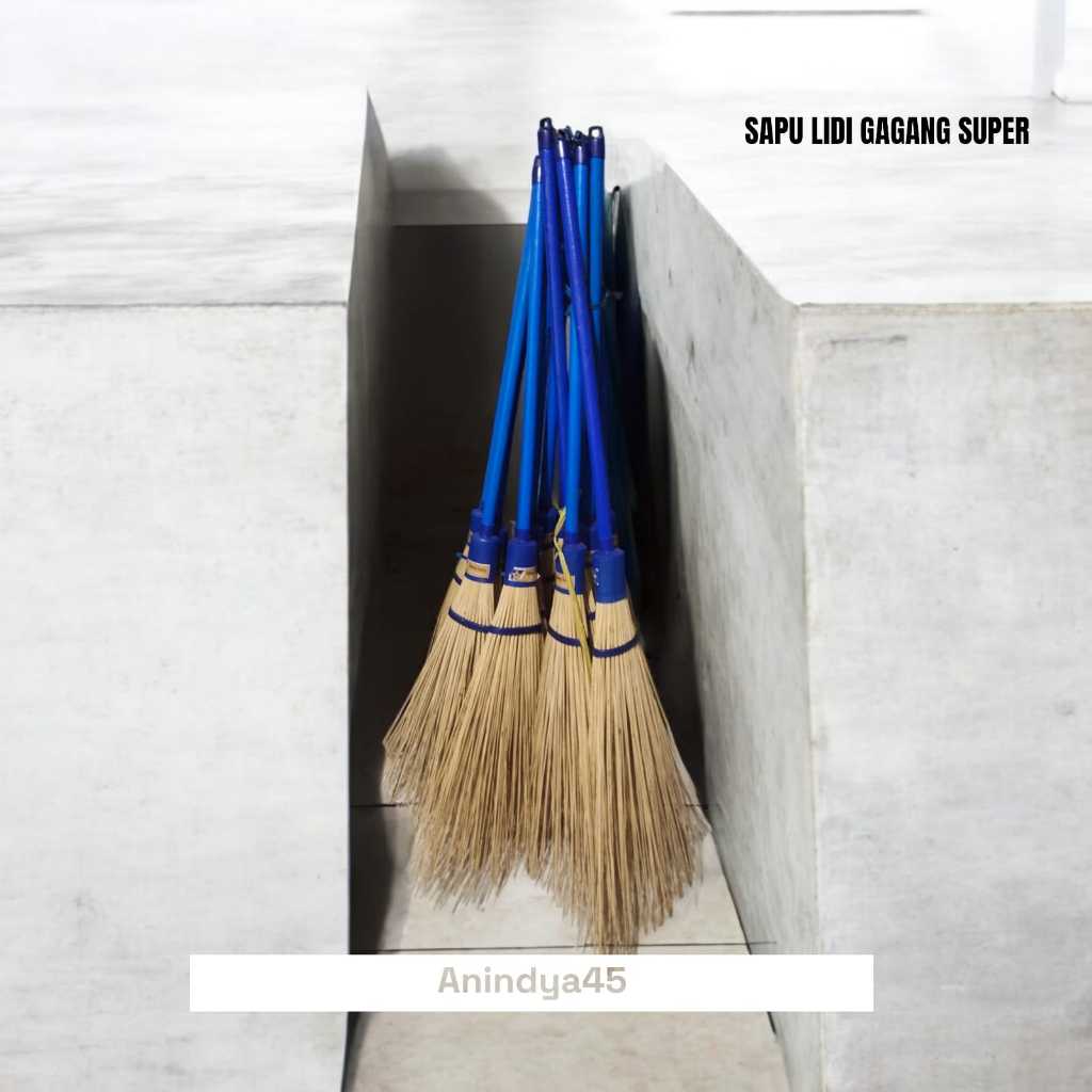 sapu lidi gagang super/sapu lidi taman 60 cm