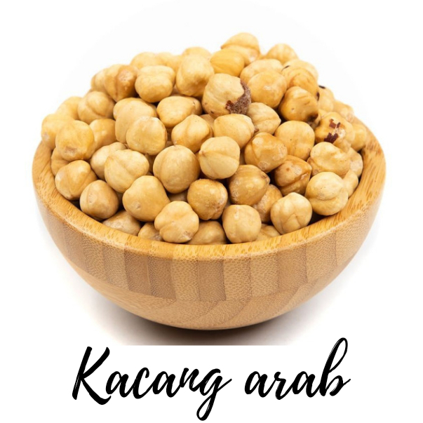 

Kacang Arab Chickpea 500gr & 250gr Gurih & Renyah Cocok Untuk Oleh oleh Haji Umroh Kualitas Premium