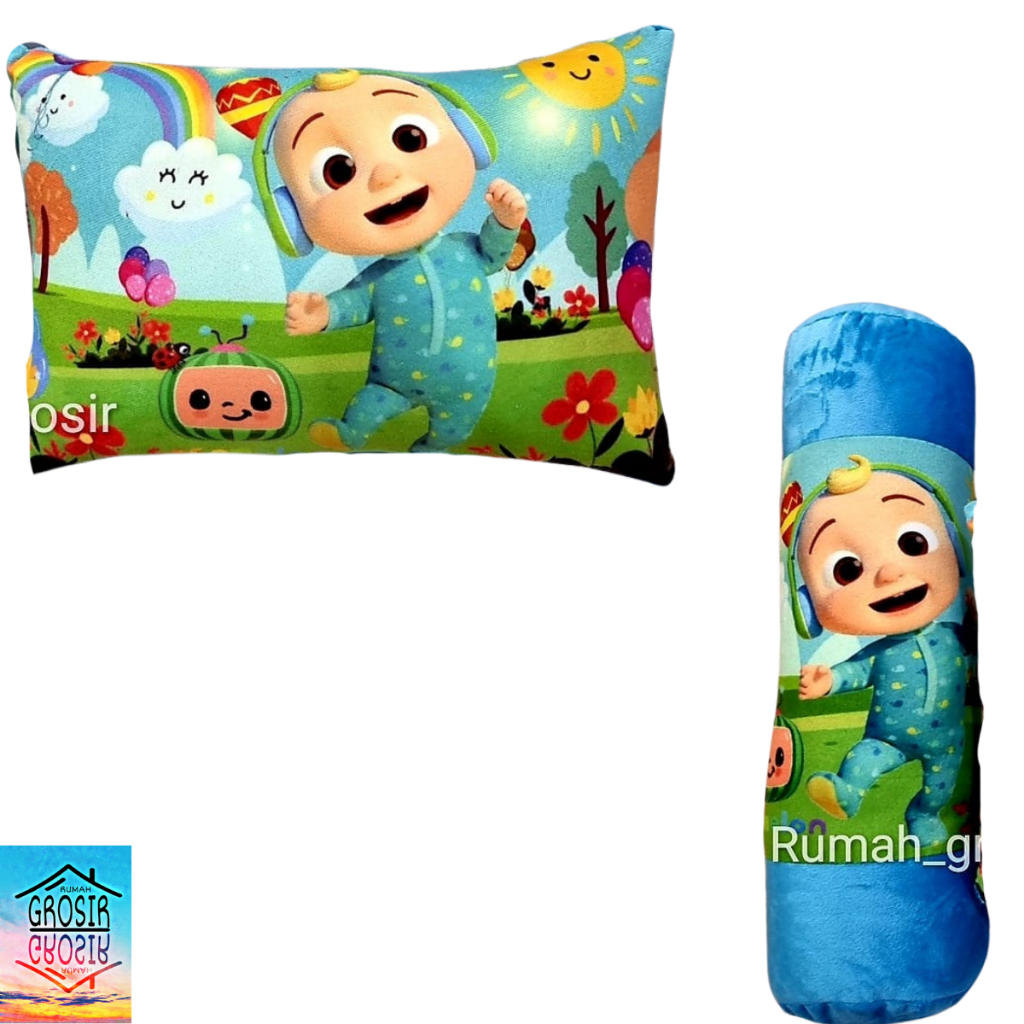 (Rumah Grosir) Bantal Boneka Cocomelon Baby JJ / Guling Boneka Cocomelon Baby JJ ND5