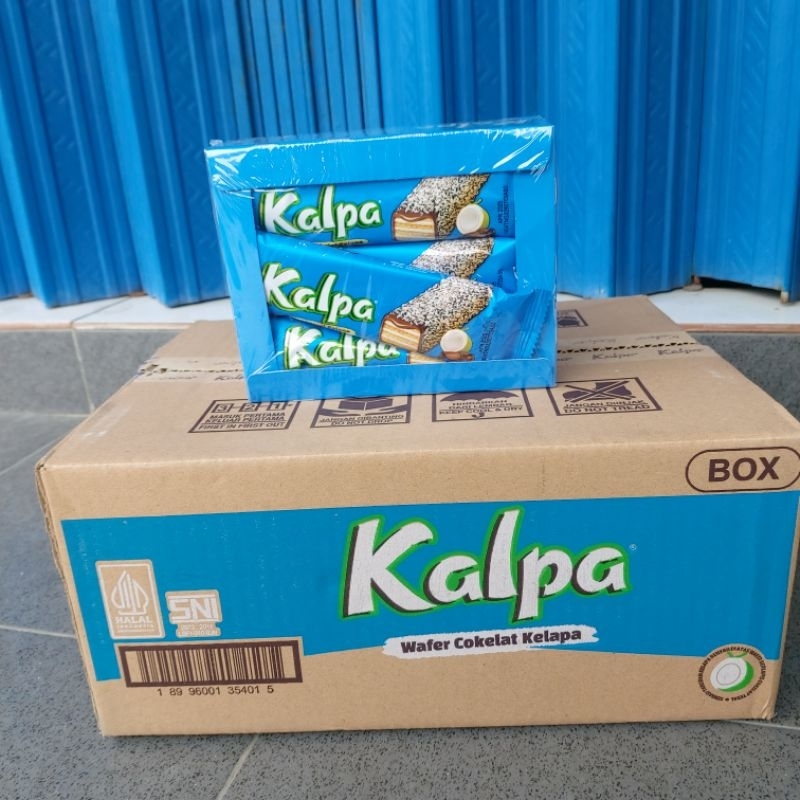 

KALPA WAFER COKLAT KELAPA 22 gr ( 1 BOX / 12 PCS )