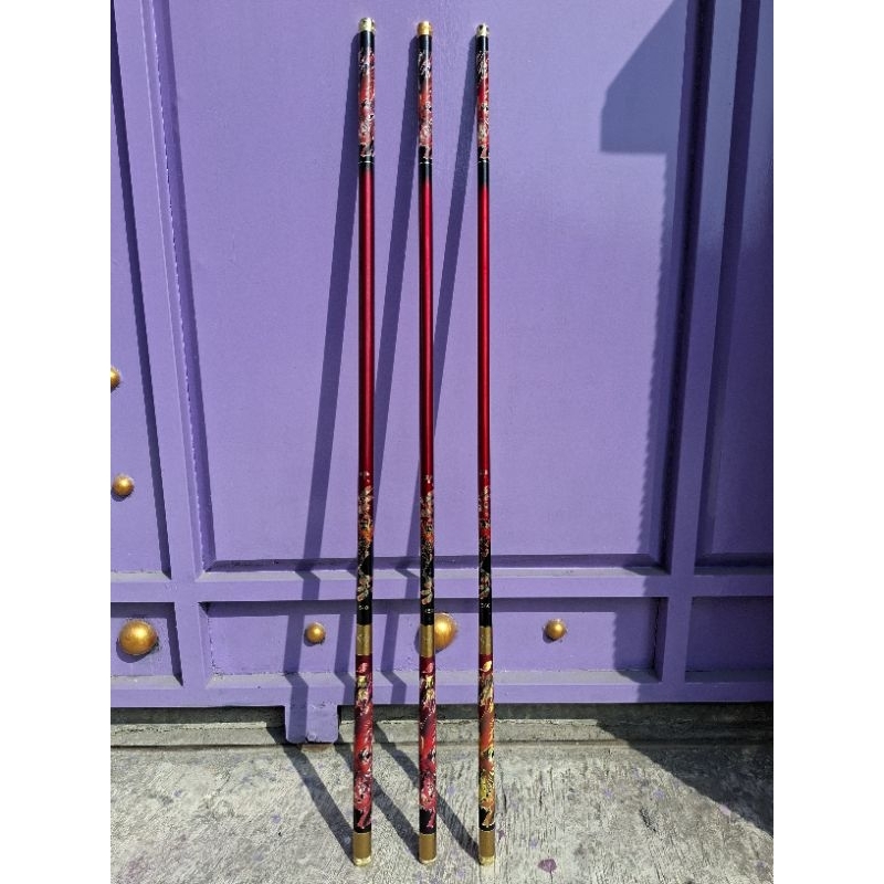 Joran Tegek Import Vip Carbon Ruas Panjang Kaku Terbaru