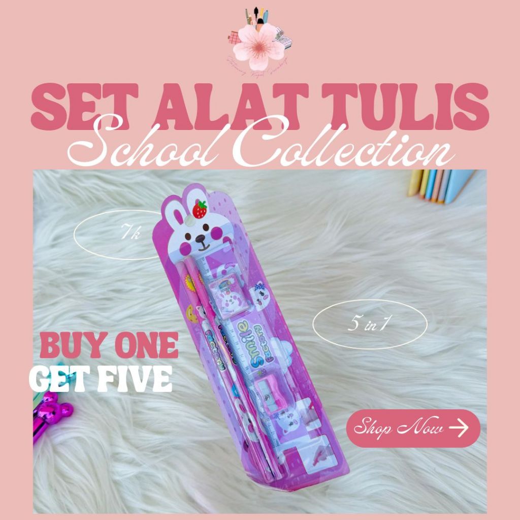 

Set Alat Tulis 5in 1