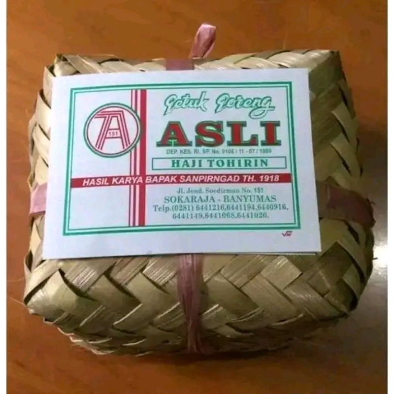 

GETHUK GORENG ASLI H.TOHIRIN BANYUMAS (1KG)