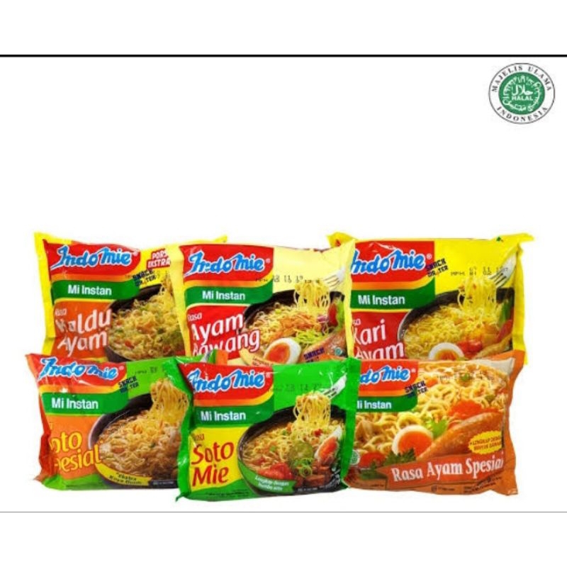 

3pcs indomie kuah|mie kuah|mie rebus| paket hemat murah