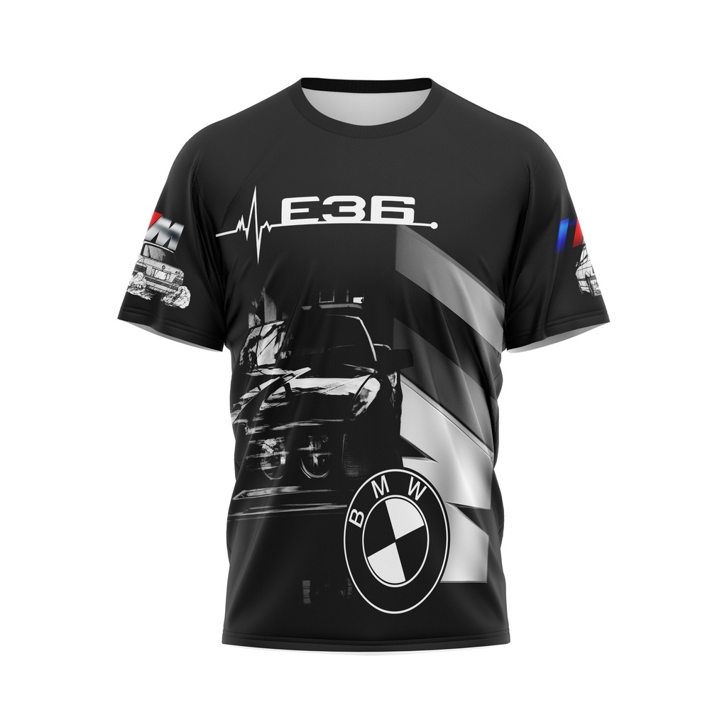 SIZE STANDAR - JUMBO Tshirt Baju Kaos BMW Motorsport mobilsport HIGH QUALITY 03