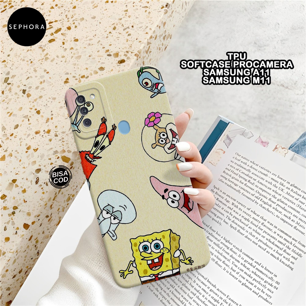 Softcase Samsung A11 / M11 Terbaru - Fashion Case Cartoon - Case Samsung A11 / M11 - Case Pro Camera