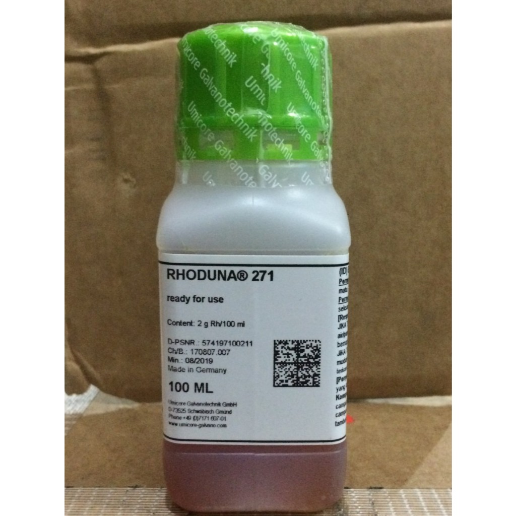 

Rhoduna 271 Pen Plating 2 g Rh
