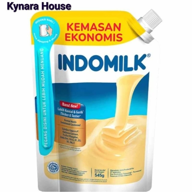 

Indomilk Kental Manis Putih Pouch 24x545gr (Karton)