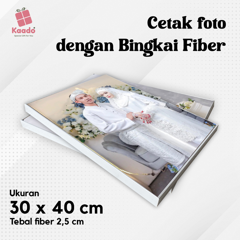 CETAK FOTO FIBER | FRAME BLOK